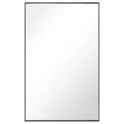 LEDEL Rectangle Framed Bathroom Vanity Mirror Accent Wall Mirror, Black, 48"w X 30"h -Laural Home Shop 990143560332b0b4 3597 w800 h800 b1 p0