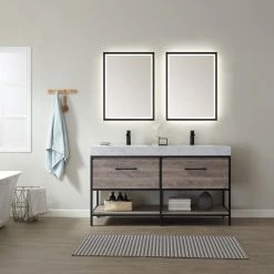 Vinnova 24'' Rectangle LED Lighted Accent Bathroom/Vanity Wall Mirror 16 Vinnova 24'' Rectangle LED Lighted Accent Bathroom/Vanity Wall Mirror -Laural Home Shop 9a11360401a9c274 6288 w800 h800 b0 p0