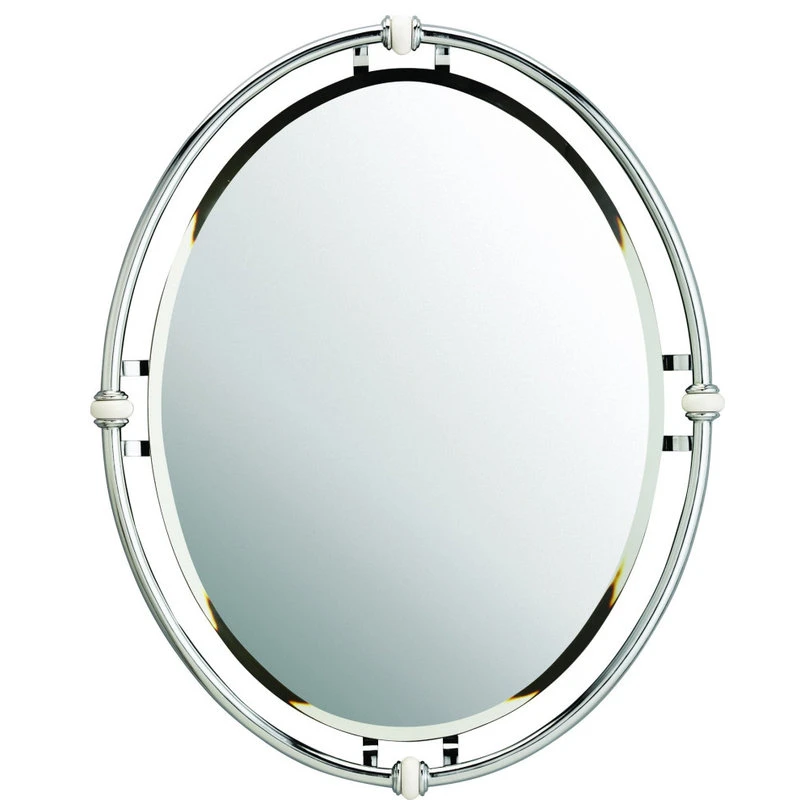 Kichler 41067 Pocelona Oval Mirror - 30" X 24" - Chrome 7 Kichler 41067 Pocelona Oval Mirror - 30" X 24" - Chrome - Image 5