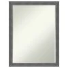 Amanti Art Dixie Grey Rustic Petite Bevel Wood Bathroom Wall Mirror 20.25 X 26.25 In. 2 Amanti Art Dixie Grey Rustic Petite Bevel Wood Bathroom Wall Mirror 20.25 X 26.25 In. -Laural Home Shop 9a9185fb03b79112 4356 w800 h800 b1 p0