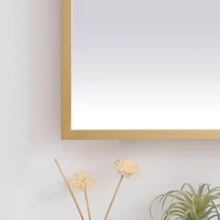 Elegant Furniture & Lighting Modern Brass Led Mirror -Laural Home Shop 9bb1d548028352c7 7541 w800 h800 b0 p0