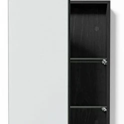 Coppice Wooden Bathroom Mirror Cabinet | Wireworks Magnifier, Black Oak 17 Coppice Wooden Bathroom Mirror Cabinet | Wireworks Magnifier, Black Oak -Laural Home Shop 9c619ced026bd70c 1801 w800 h800 b0 p0