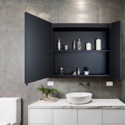 Modland Aurora Double Door LED Medicine Cabinet With Lights On Both Sides ,30×26Inch -Laural Home Shop 9c8190bb032d747e 0872 w800 h800 b0 p0