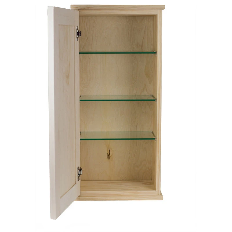 Timber Tree Cabinets Sandalwood On The Wall Primed Cabinet 19.5h X 15.5w X 4.25d 4 Timber Tree Cabinets Sandalwood On The Wall Primed Cabinet 19.5h X 15.5w X 4.25d - Image 2