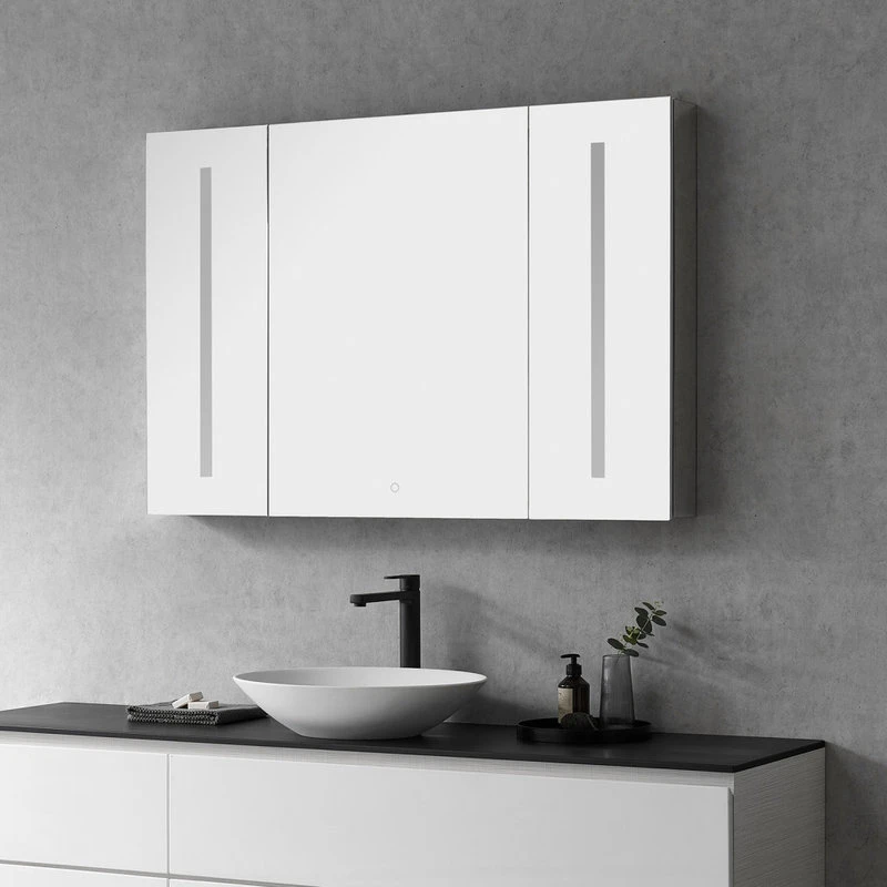 Altair Catola Frameless Surface-Mount/Recessed LED Lighted Bathroom Medicine Cabinet, 4 10 Altair Catola Frameless Surface-Mount/Recessed LED Lighted Bathroom Medicine Cabinet, 4 - Image 8