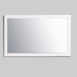 Eviva LLC Eviva Sun 48" White Wall Mirror 7 Eviva LLC Eviva Sun 48" White Wall Mirror -Laural Home Shop 9da181110a342543 2120 w800 h800 b0 p0