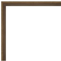 Amanti Art Lucie Light Bronze Beveled Wood Bathroom Wall Mirror - 37 X 25 In. -Laural Home Shop 9e418e3e0e3d6b72 6645 w800 h800 b1 p0