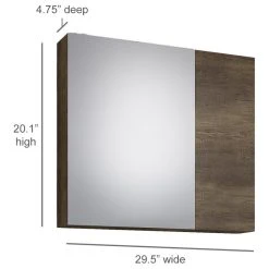 A Touch Of Design Zoe 30" Frameless Medicine Cabinet With Mirror 13 A Touch Of Design Zoe 30" Frameless Medicine Cabinet With Mirror -Laural Home Shop 9e71bb9f012fe9e8 4524 w800 h800 b1 p0