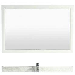 Eviva LLC Eviva Aberdeen 60" White Framed Bathroom Wall Mirror 5 Eviva LLC Eviva Aberdeen 60" White Framed Bathroom Wall Mirror -Laural Home Shop a08168210f5f6f8b 5731 w800 h800 b1 p0
