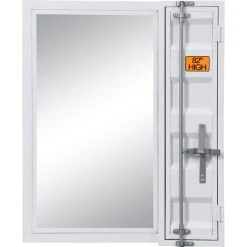 Acme Furniture Cargo Vanity Mirror - White