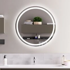 CHLOE Lighting, Inc. CHLOE Lighting LUMINOSITY Round TouchScreen LED Mirror 29 CHLOE Lighting, Inc. CHLOE Lighting LUMINOSITY Round TouchScreen LED Mirror -Laural Home Shop a171e23d0fdd41cc 5628 w800 h800 b0 p0