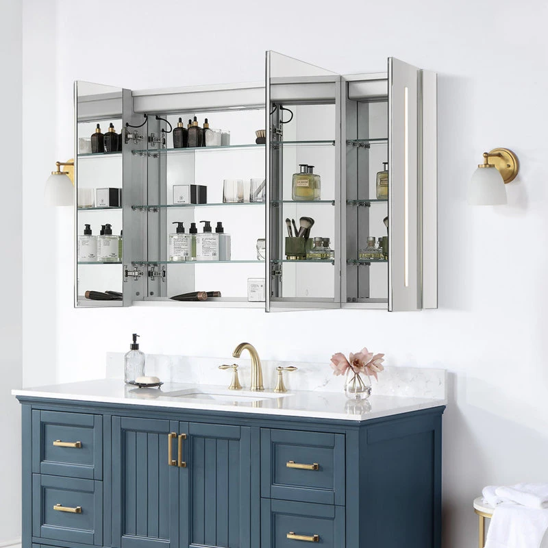 Altair Catola Frameless Surface-Mount/Recessed LED Lighted Bathroom Medicine Cabinet, 4 16 Altair Catola Frameless Surface-Mount/Recessed LED Lighted Bathroom Medicine Cabinet, 4 - Image 14