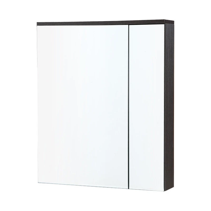 InFurniture Inc., Medicine Cabinet, Dark Paulownia Wood, Textured Finish, 23.6" 3 InFurniture Inc., Medicine Cabinet, Dark Paulownia Wood, Textured Finish, 23.6"