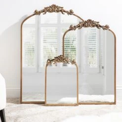 Uniek Arendahl Tabletop Arch Mirror, Gold 12x18 -Laural Home Shop a2b10e1c00ec7c7c 6737 w800 h800 b0 p0