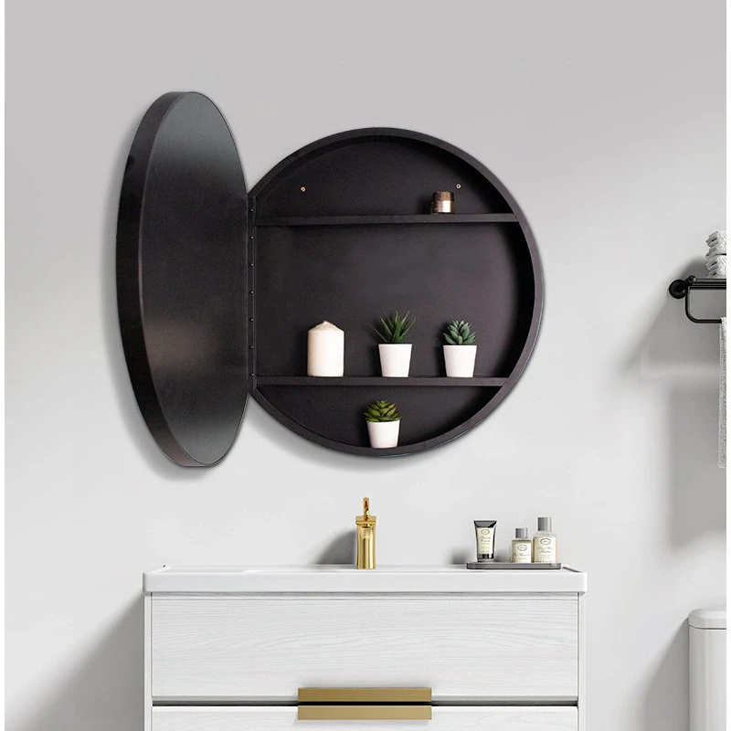 Modland Aurora Round Frame Medicine Cabinet, 24Inch Round 7 Modland Aurora Round Frame Medicine Cabinet, 24Inch Round - Image 5