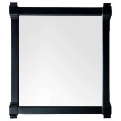 James Martin Vanities Brittany 35" Mirror, Black Onyx