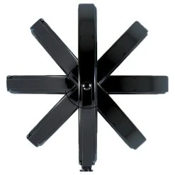 JimsMaison 8 Inch Double-Sided Framed Wall Mounted 10X LED Magnifying Bathroom Mirror, Blac -Laural Home Shop a4d1c00e02fdf497 7655 w800 h800 b1 p0