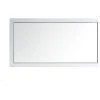 Vinnova Florence Rectangular Bathroom/Vanity Framed Wall Mirror, White, 72" -Laural Home Shop a4e199b3009c45d7 9096 w800 h800 b1 p0
