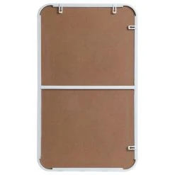 Elegant Decor Evermore Vanity Mirror White -Laural Home Shop a571d93500c3bb03 9220 w800 h800 b1 p0