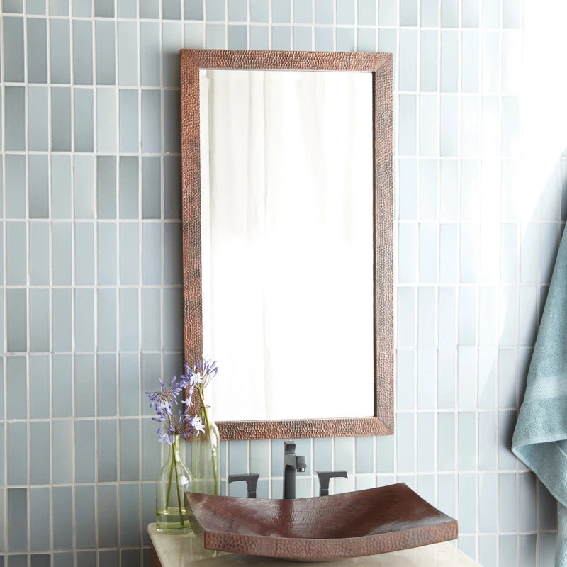 Native Trails Medium Milano Mirror, Antique Copper, Medium 7 Native Trails Medium Milano Mirror, Antique Copper, Medium - Image 5