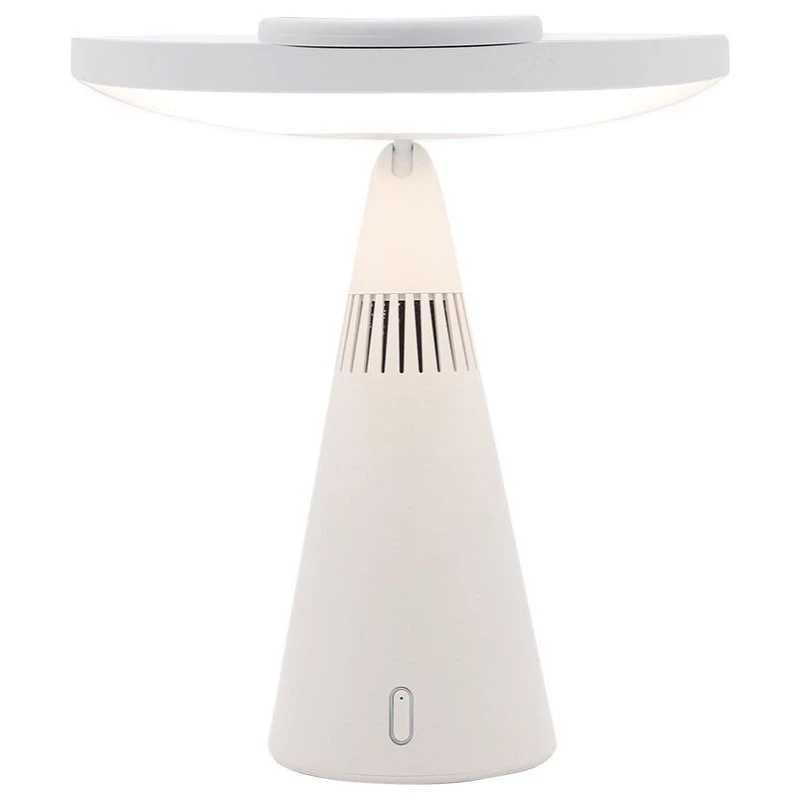 Impressions Vanity Company Luna Makeup Mirror And Night Lamp With Bluetooth Speakers, White 4 Impressions Vanity Company Luna Makeup Mirror And Night Lamp With Bluetooth Speakers, White - Image 2