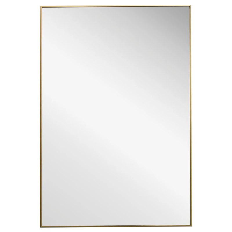 FIND Thin Frame Minimalist Mirror, Gold 3 FIND Thin Frame Minimalist Mirror, Gold