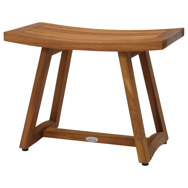 AquaTeak Patented 24" Asia® Buru Teak Shower Bench 16 AquaTeak Patented 24" Asia® Buru Teak Shower Bench - Image 14