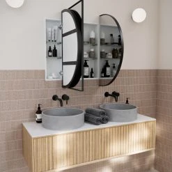 Glass Warehouse Medicine Cabinets, Black -Laural Home Shop a81148270320b0d8 0294 w800 h800 b0 p0