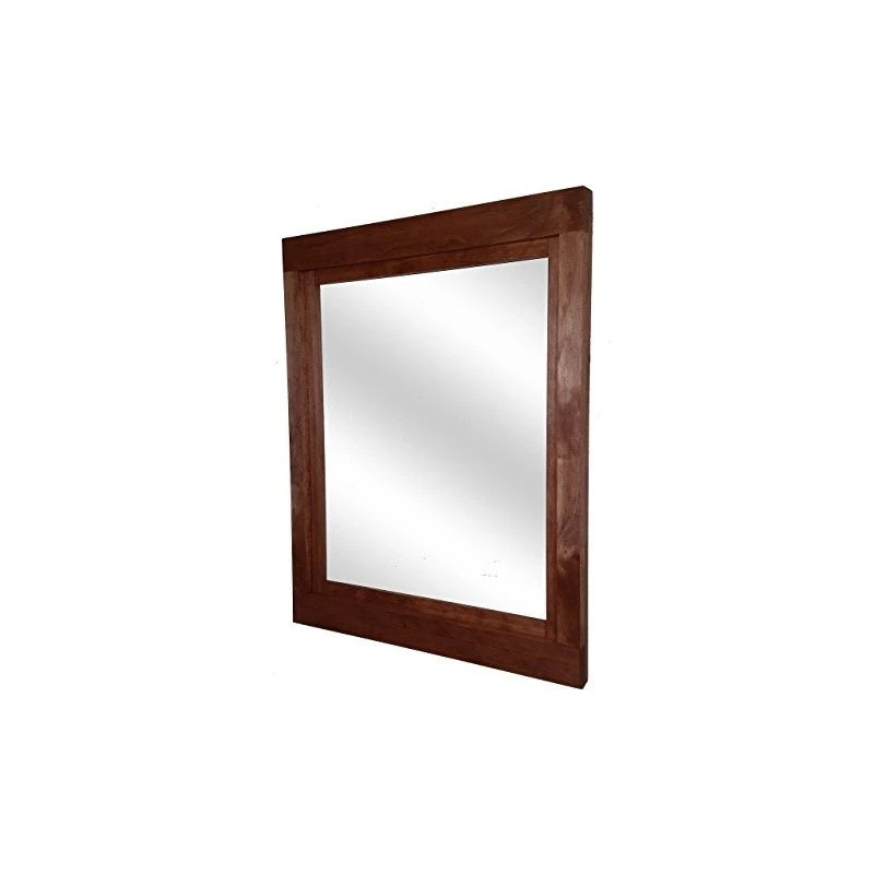 Renewed Decor And Storage Red Chestnut Farmhouse Style Vanity Mirror 24"w X 30"h 4 Renewed Decor And Storage Red Chestnut Farmhouse Style Vanity Mirror 24"w X 30"h - Image 2