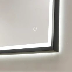 Vinnova 24'' Rectangle LED Lighted Accent Bathroom/Vanity Wall Mirror 20 Vinnova 24'' Rectangle LED Lighted Accent Bathroom/Vanity Wall Mirror -Laural Home Shop a8d1e9df01a9c279 6288 w800 h800 b0 p0