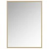 AE Bath Signature Prime Gold 24x32 Framed Rectangular Mirror