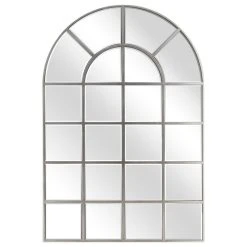 Empire Art Direct Beveled Arch Window Wall Mirror, 0.25" Beveled Edge, 44"x30" Bathroom Mirror