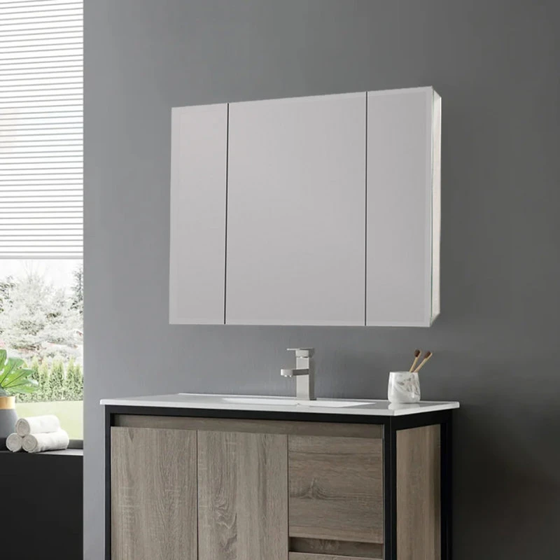 Aosmay 36-in W Bathroom Medicine Cabinet Aluminum Makeup Mirror 8 Aosmay 36-in W Bathroom Medicine Cabinet Aluminum Makeup Mirror - Image 6