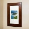 Fox Hollow Furnishings Concealed Picture Frame Medicine Cabinet, Caramel, 14"x24" -Laural Home Shop a981dc8e02ed93f0 3036 w800 h800 b0 p0
