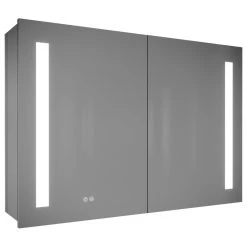Modland Recessed Or Surface Mount Frameless Medicine Cabinet W/ LED Light & 4 Mirrors -Laural Home Shop a9b19c0803198bc7 4165 w800 h800 b1 p0