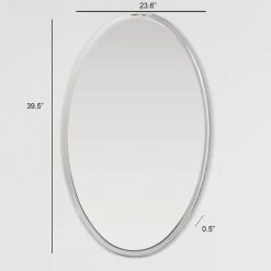 Decor Wonderland Extra Long Oval Wall Mirror 18 Decor Wonderland Extra Long Oval Wall Mirror -Laural Home Shop a9e13cb103f94b7f 2518 w800 h800 b0 p0