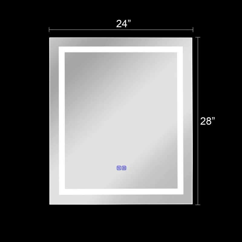 CHLOE Lighting, Inc. CHLOE Lighting SPECULO Embedded LED Mirror 6000K, Daylight White, 24" 14 CHLOE Lighting, Inc. CHLOE Lighting SPECULO Embedded LED Mirror 6000K, Daylight White, 24" - Image 12