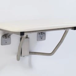 Grab Bar Specialists Rectangular Folding Shower Seat, Padded White, 30 Inch, Wall Mount -Laural Home Shop ac2132a002c852d8 5958 w800 h800 b0 p0