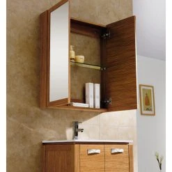 Fine Fixtures Manchester Medicine Cabinet, Wheat, 28" -Laural Home Shop ac710b7800d227df 5729 w800 h800 b0 p0