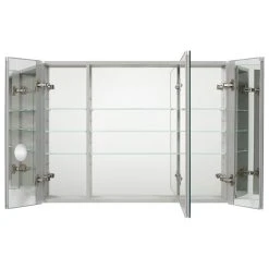 AQUADOM Royale Bathroom Medicine Cabinet 3X Magnifying Mirror 36"x30"x5" 14 AQUADOM Royale Bathroom Medicine Cabinet 3X Magnifying Mirror 36"x30"x5" -Laural Home Shop acb14da00219233c 9440 w800 h800 b1 p0