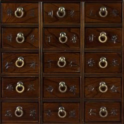 Oriental Furniture Korean Style 18 Drawer Herbal Medicine Chest -Laural Home Shop ad41a1ee0c9e88f5 6251 w800 h800 b0 p0