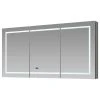AQUADOM Signature Royale LED Medicine Cabinet Defogger 60''x36"x5"