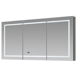 AQUADOM Signature Royale LED Medicine Cabinet Defogger 60''x36"x5"