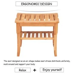 Costway Shower Seat Bench Bathroom Spa Bath Organizer Stool With Storage Shelf 11 Costway Shower Seat Bench Bathroom Spa Bath Organizer Stool With Storage Shelf -Laural Home Shop adf1f83f0bc9b927 5153 w800 h800 b1 p0