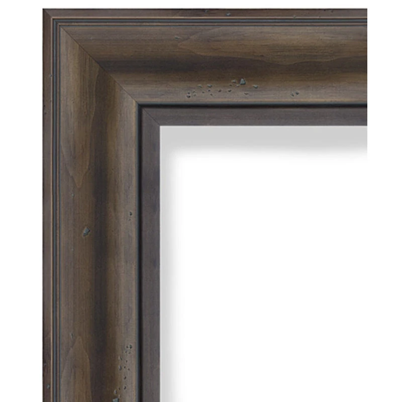 Amanti Art Rustic Pine Beveled Wood Bathroom Wall Mirror - 45.5 X 35.5 In. 6 Amanti Art Rustic Pine Beveled Wood Bathroom Wall Mirror - 45.5 X 35.5 In. - Image 4