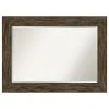 Amanti Art Fencepost Brown Beveled Wood Bathroom Wall Mirror - 43 X 31 In. 2 Amanti Art Fencepost Brown Beveled Wood Bathroom Wall Mirror - 43 X 31 In. -Laural Home Shop ae5124110c657c32 6539 w800 h800 b1 p0