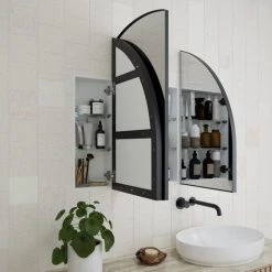 Glass Warehouse Medicine Cabinets, Black -Laural Home Shop ae51452e039bb54a 6051 w800 h800 b0 p0