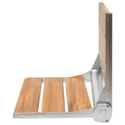 Alfi Trade 17" Folding Teak Wood Shower Seat Bench With Backrest -Laural Home Shop aeb1d8920f203c04 5664 w800 h800 b1 p0
