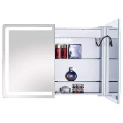 Dyconn Faucet Egret Tri-color LED Dual Door Cabinet Mirror With Touch On/Off Dim 10 Dyconn Faucet Egret Tri-color LED Dual Door Cabinet Mirror With Touch On/Off Dim -Laural Home Shop af21ae28024cdc49 7128 w800 h800 b1 p0