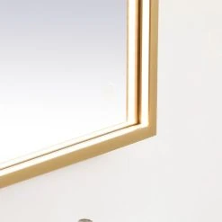 Elegant Furniture & Lighting Modern Brass Led Mirror -Laural Home Shop afc159b302832d12 7540 w800 h800 b0 p0
